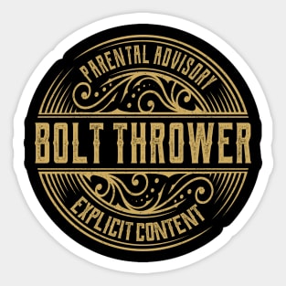 Bolt Thrower Vintage Ornament Sticker